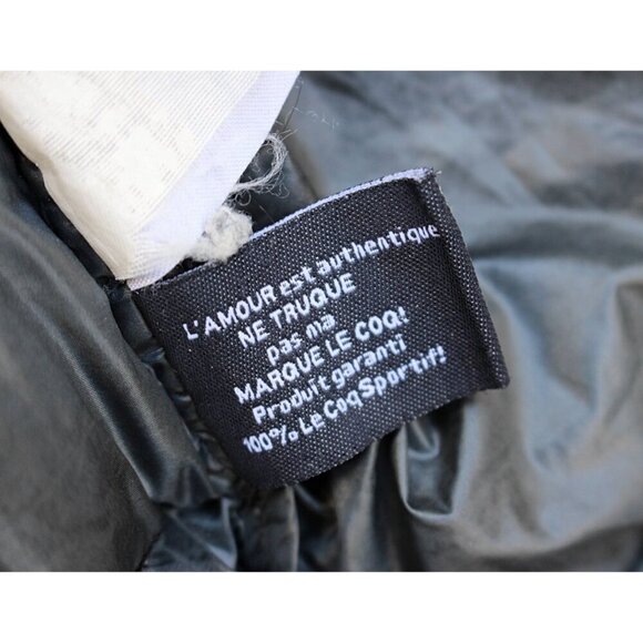 Le Coq Sportif - Men's 600FP Down Puffer Jacket with Removable Hood, Sml runs L - Picture 9 of 9